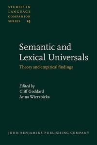 Enlarge image Cover: Semantic and Lexical Universals - John Benjamins Publishing Company