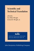 Cover: Scientific and Technical Translation - John Benjamins Publishing Company