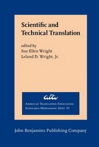 Enlarge image Cover: Scientific and Technical Translation - John Benjamins Publishing Company