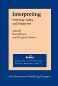 Cover: Interpreting - John Benjamins Publishing Company