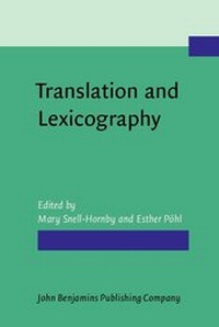 Abbildung von: Translation and Lexicography - John Benjamins Publishing Company