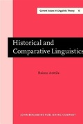Cover: Historical and Comparative Linguistics - John Benjamins Publishing Company