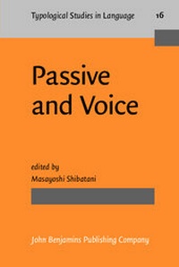Enlarge image Cover: Passive and Voice - John Benjamins Publishing Company