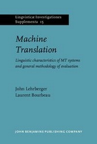 Abbildung von: Machine Translation - John Benjamins Publishing Company