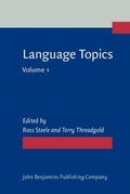 Cover: Language Topics - John Benjamins Publishing Company