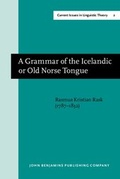 Cover: A Grammar of the Icelandic or Old Norse Tongue - John Benjamins Publishing Company