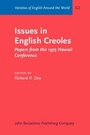 Cover: Issues in English Creoles - John Benjamins Publishing Company