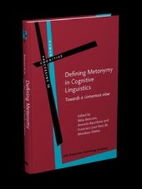 Abbildung von: Defining Metonymy in Cognitive Linguistics - John Benjamins Publishing Company