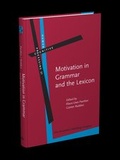 Cover: Motivation in Grammar and the Lexicon - John Benjamins Publishing Company
