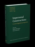 Cover: Impersonal Constructions - John Benjamins Publishing Company