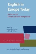 Cover: English in Europe Today - John Benjamins Publishing Company