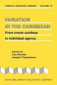 Enlarge image Cover: Variation in the Caribbean - John Benjamins Publishing Company