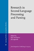 Cover: Research in Second Language Processing and Parsing - John Benjamins Publishing Company