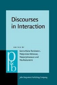 Enlarge image Cover: Discourses in Interaction - John Benjamins Publishing Company
