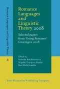 Cover: Romance Languages and Linguistic Theory 2008 - John Benjamins Publishing Company