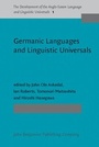 Cover: Germanic Languages and Linguistic Universals - John Benjamins Publishing Company