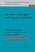 Cover: Germanic Languages and Linguistic Universals - John Benjamins Publishing Company