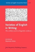 Cover: Varieties of English in Writing - John Benjamins Publishing Company