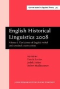 Cover: English Historical Linguistics 2008 - John Benjamins Publishing Company