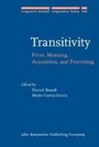 Cover: Transitivity - John Benjamins Publishing Company