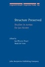Cover: Structure Preserved - John Benjamins Publishing Company