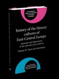 Cover: History of the Literary Cultures of East-Central Europe - John Benjamins Publishing Company