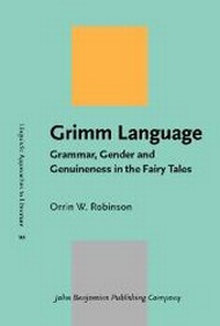 Enlarge image Cover: Grimm Language - John Benjamins Publishing Company