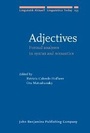 Cover: Adjectives - John Benjamins Publishing Company