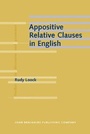 Cover: Appositive Relative Clauses in English - John Benjamins Publishing Company
