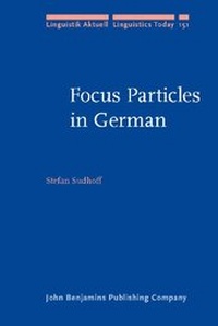 Enlarge image Cover: Focus Particles in German - John Benjamins Publishing Company