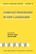 Cover: Complex Processes in New Languages - John Benjamins Publishing Company