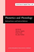Cover: Phonetics and Phonology - John Benjamins Publishing Company