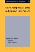 Cover: Pietro Pomponazzi entre traditions et innovations - John Benjamins Publishing Co