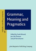 Cover: Grammar, Meaning and Pragmatics - John Benjamins Publishing Company