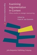 Cover: Examining Argumentation in Context - John Benjamins Publishing Company