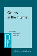 Cover: Genres in the Internet - John Benjamins Publishing Company
