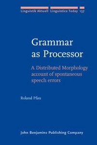 Abbildung von: Grammar as Processor - John Benjamins Publishing Company