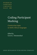 Cover: Coding Participant Marking - John Benjamins Publishing Company