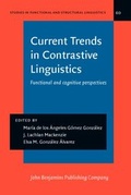 Cover: Current Trends in Contrastive Linguistics - John Benjamins Publishing Company