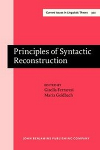Enlarge image Cover: Principles of Syntactic Reconstruction - John Benjamins Publishing Company