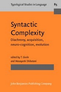 Abbildung von: Syntactic Complexity - John Benjamins Publishing Company