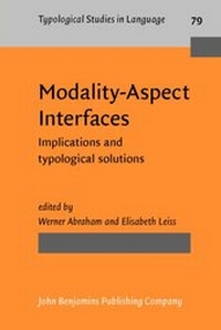 Enlarge image Cover: Modality-Aspect Interfaces - John Benjamins Publishing Company