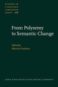 Cover: From Polysemy to Semantic Change - John Benjamins Publishing Company