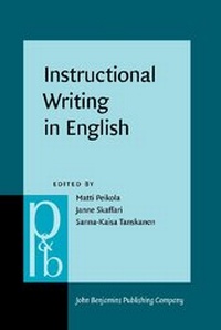 Abbildung von: Instructional Writing in English - John Benjamins Publishing Company