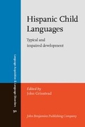 Cover: Hispanic Child Languages - John Benjamins Publishing Company