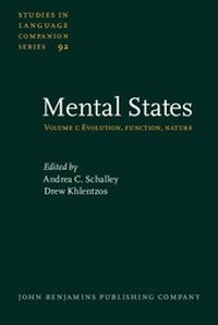 Abbildung von: Mental States - John Benjamins Publishing Company