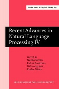 Abbildung von: Recent Advances in Natural Language Processing IV - John Benjamins Publishing Company
