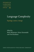 Cover: Language Complexity - John Benjamins Publishing Company