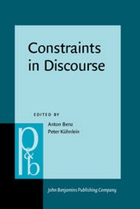 Abbildung von: Constraints in Discourse - John Benjamins Publishing Company
