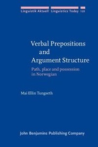 Abbildung von: Verbal Prepositions and Argument Structure - John Benjamins Publishing Company